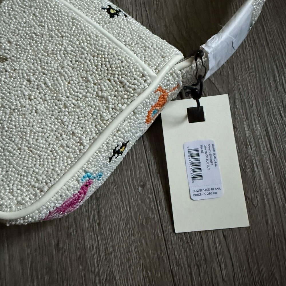 NWT STAUD Tommy Beaded Bag, Bug Out - Picture 7 of 9